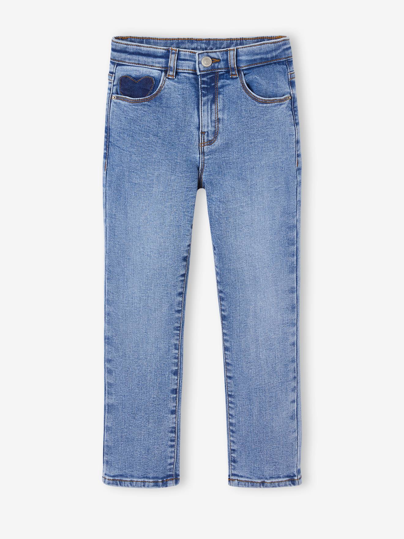 MEDIUM Hip, Slim Leg MorphologiK Jeans, for Girls medium blue